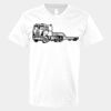 V-Neck Heavy Cotton 100% T-Shirt Thumbnail