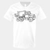 V-Neck Heavy Cotton 100% T-Shirt Thumbnail