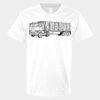 V-Neck Heavy Cotton 100% T-Shirt Thumbnail