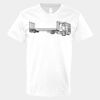 V-Neck Heavy Cotton 100% T-Shirt Thumbnail