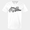 V-Neck Heavy Cotton 100% T-Shirt Thumbnail