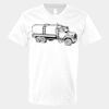 V-Neck Heavy Cotton 100% T-Shirt Thumbnail