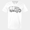 V-Neck Heavy Cotton 100% T-Shirt Thumbnail