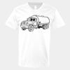 V-Neck Heavy Cotton 100% T-Shirt Thumbnail