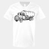 V-Neck Heavy Cotton 100% T-Shirt Thumbnail
