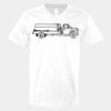 V-Neck Heavy Cotton 100% T-Shirt Thumbnail