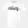 V-Neck Heavy Cotton 100% T-Shirt Thumbnail