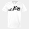 V-Neck Heavy Cotton 100% T-Shirt Thumbnail
