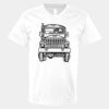V-Neck Heavy Cotton 100% T-Shirt Thumbnail