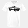 V-Neck Heavy Cotton 100% T-Shirt Thumbnail