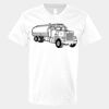 V-Neck Heavy Cotton 100% T-Shirt Thumbnail