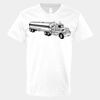 V-Neck Heavy Cotton 100% T-Shirt Thumbnail