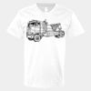 V-Neck Heavy Cotton 100% T-Shirt Thumbnail