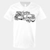 V-Neck Heavy Cotton 100% T-Shirt Thumbnail