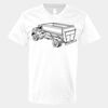 V-Neck Heavy Cotton 100% T-Shirt Thumbnail