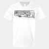 V-Neck Heavy Cotton 100% T-Shirt Thumbnail