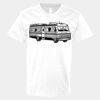 V-Neck Heavy Cotton 100% T-Shirt Thumbnail