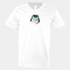 V-Neck Heavy Cotton 100% T-Shirt Thumbnail