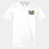 V-Neck Heavy Cotton 100% T-Shirt Thumbnail