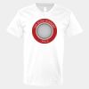 V-Neck Heavy Cotton 100% T-Shirt Thumbnail