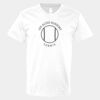 V-Neck Heavy Cotton 100% T-Shirt Thumbnail