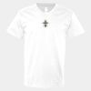 V-Neck Heavy Cotton 100% T-Shirt Thumbnail