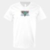 V-Neck Heavy Cotton 100% T-Shirt Thumbnail