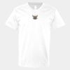 V-Neck Heavy Cotton 100% T-Shirt Thumbnail