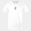 V-Neck Heavy Cotton 100% T-Shirt Thumbnail