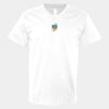V-Neck Heavy Cotton 100% T-Shirt Thumbnail