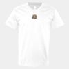 V-Neck Heavy Cotton 100% T-Shirt Thumbnail
