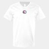 V-Neck Heavy Cotton 100% T-Shirt Thumbnail