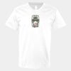 V-Neck Heavy Cotton 100% T-Shirt Thumbnail