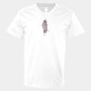 V-Neck Heavy Cotton 100% T-Shirt Thumbnail