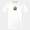 V-Neck Heavy Cotton 100% T-Shirt Thumbnail