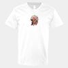 V-Neck Heavy Cotton 100% T-Shirt Thumbnail