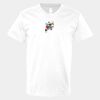 V-Neck Heavy Cotton 100% T-Shirt Thumbnail
