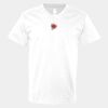 V-Neck Heavy Cotton 100% T-Shirt Thumbnail