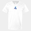 V-Neck Heavy Cotton 100% T-Shirt Thumbnail