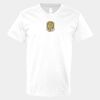 V-Neck Heavy Cotton 100% T-Shirt Thumbnail