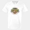 V-Neck Heavy Cotton 100% T-Shirt Thumbnail