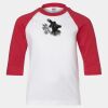 Youth Three Quarter Sleeve Baseball T-Shirt Thumbnail
