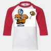 Youth Three Quarter Sleeve Baseball T-Shirt Thumbnail