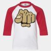 Youth Three Quarter Sleeve Baseball T-Shirt Thumbnail