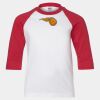Youth Three Quarter Sleeve Baseball T-Shirt Thumbnail