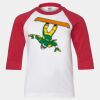 Youth Three Quarter Sleeve Baseball T-Shirt Thumbnail