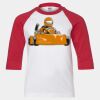 Youth Three Quarter Sleeve Baseball T-Shirt Thumbnail