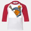 Youth Three Quarter Sleeve Baseball T-Shirt Thumbnail