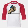 Youth Three Quarter Sleeve Baseball T-Shirt Thumbnail
