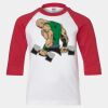 Youth Three Quarter Sleeve Baseball T-Shirt Thumbnail